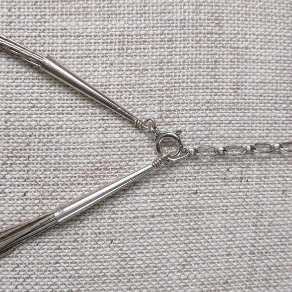 Carolyn Pollack Relios Liquid Silver Necklace w/Inlay Pendant - Picture 6 of 7